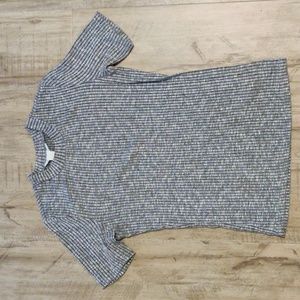 H&M | Knitted mock neck tee